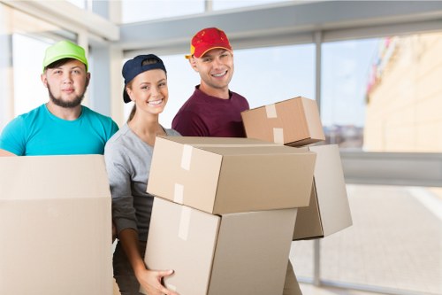 Man and van moving service in Sands End