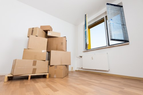 Loading and handling furniture for a removal service