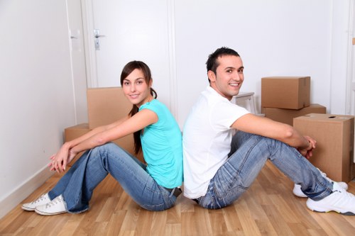 Local removals service supporting a flat move in Sands End