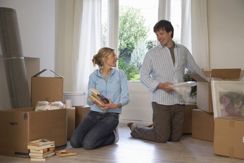 Removal of sofas and household furniture from a Sands End property